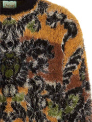 Jacquard pattern sweater