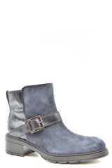 Hogan Bootie Color: Blue Material: chamois : 50%, leather : 50%