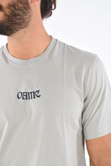 Cotton SELF-ENCLOSED Crew-neck T-Shirt
