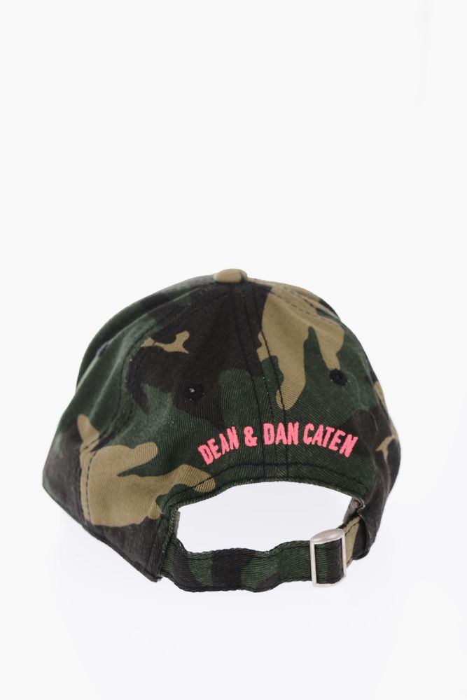 ICON Camouflage Cap with Fluo Logo