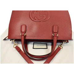 Gucci soho leather top handle bag