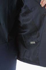 virgin wool MANTUA side vents notch lapel 2-button suit