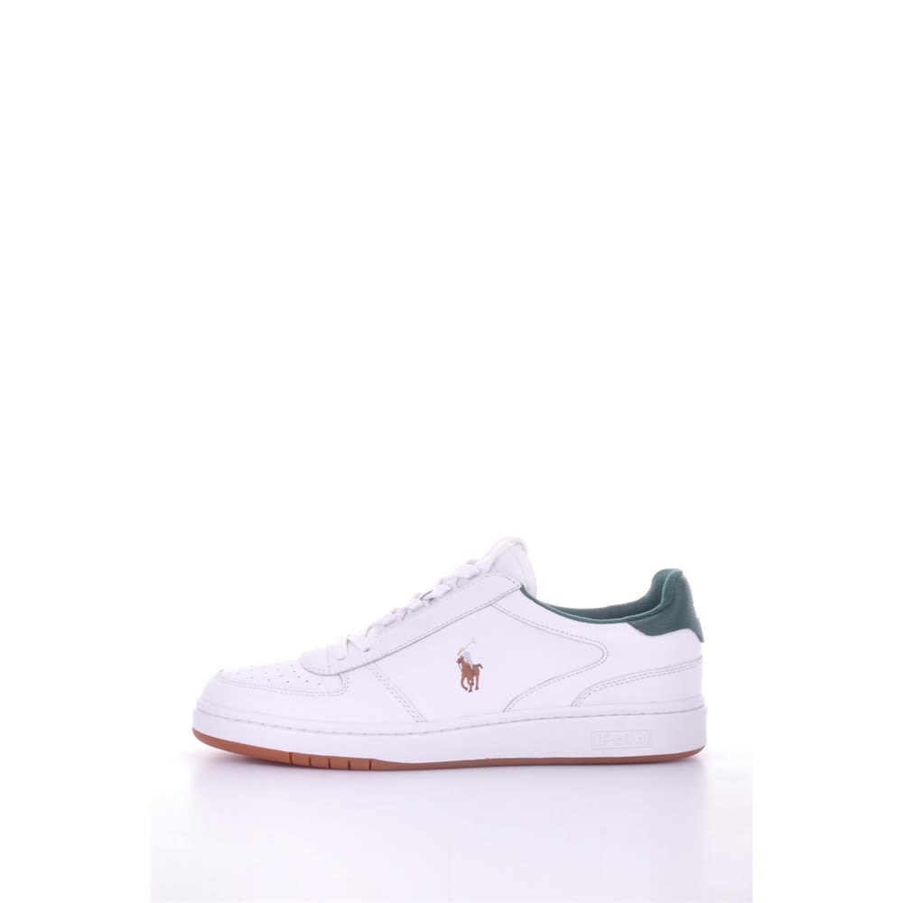 Ralph Lauren calzature SNEAKERSWhite green Sneaker