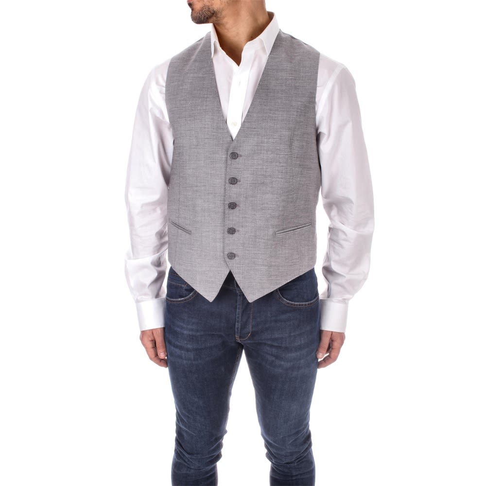 Grey Gilet & Vest