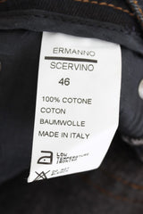 Ermanno Scervino Blue Wash Cotton Boyfriend Jeans