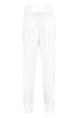 Eburnea cotton-twill bush-trousers