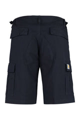 Aviation cotton cargo bermuda shorts