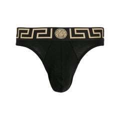 Nero greca oro Underwear