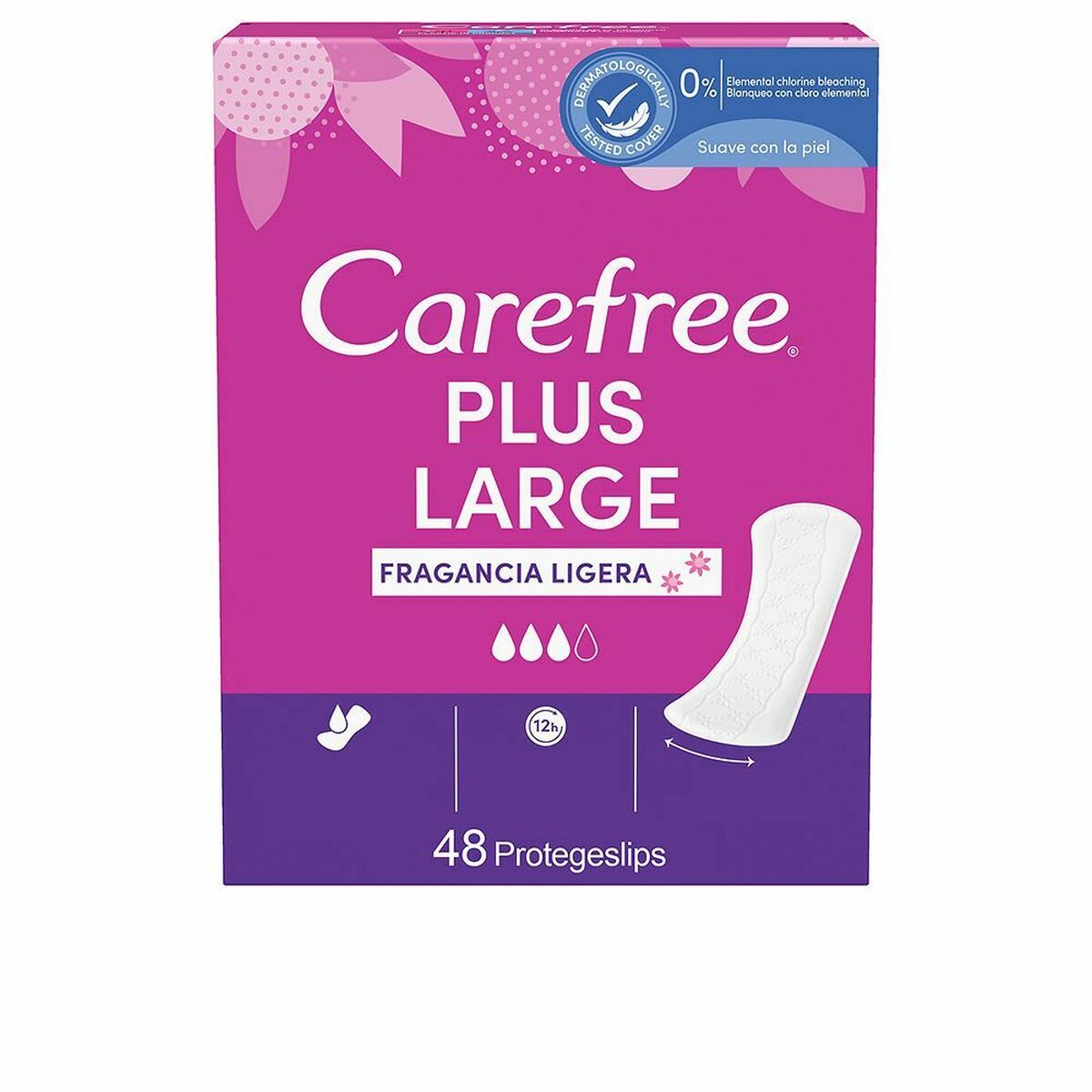 Protège-slip Carefree Plus Large (48 uds)