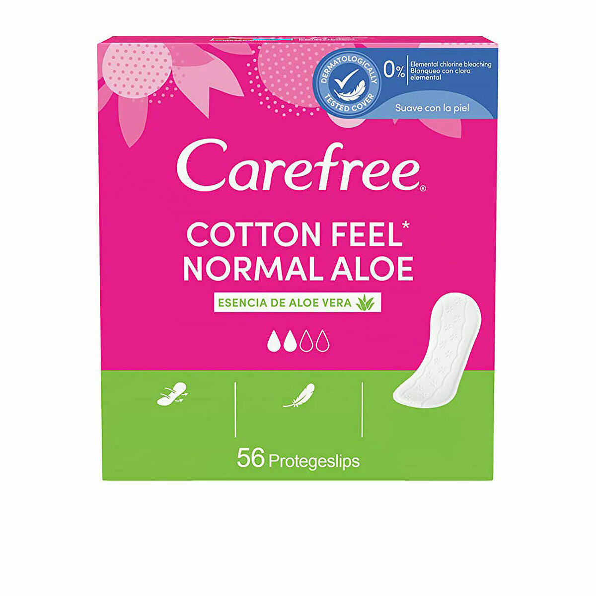 Panty Liner Carefree Carefree Normal Aloe