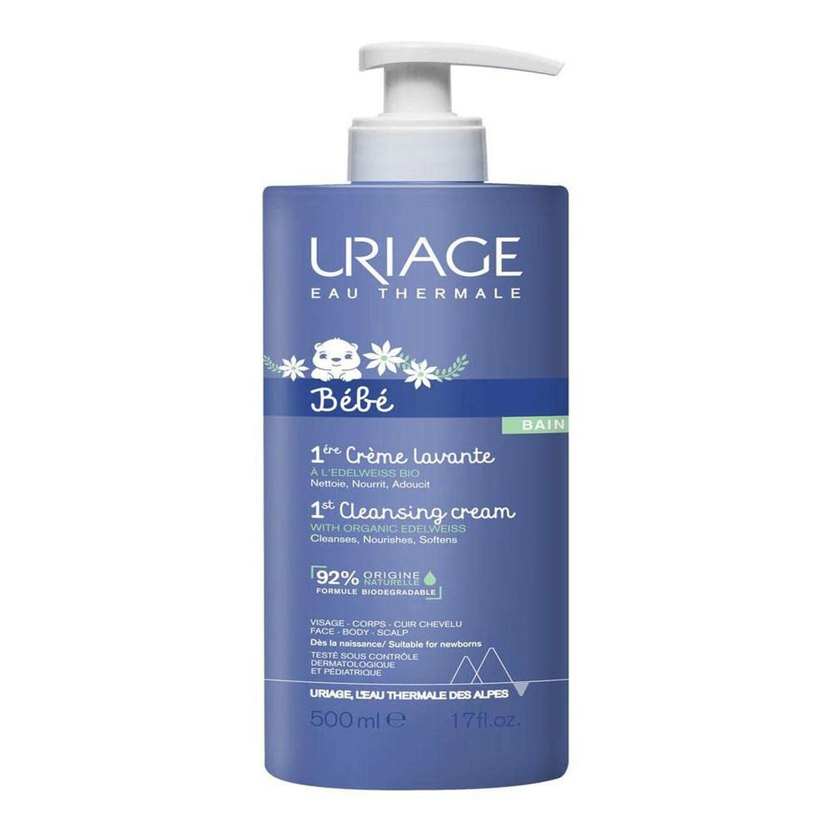 Cleansing Cream for Babies Uriage Era 500 ml