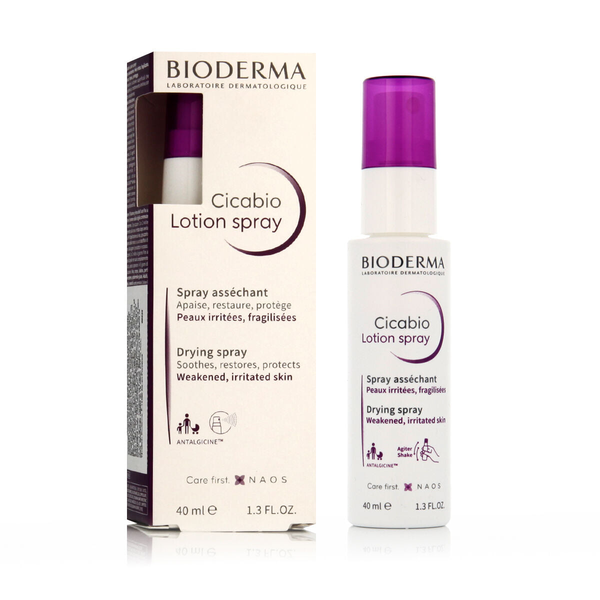 Crème Réparatrice pour Bébés Bioderma Cicabio 40 ml