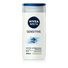 2-in-1 Gel and Shampoo Nivea Men Sensitive 250 ml