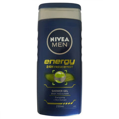 2-in-1 Gel et shampooing Nivea 250 ml Energy