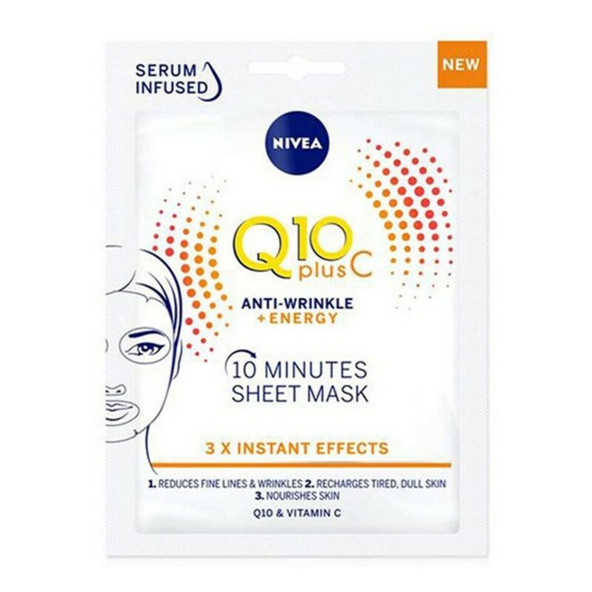 Facial Mask Q10+ Nivea