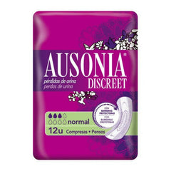 Incontinence Sanitary Pad Normal Ausonia Discreet (12 uds) 12 Units