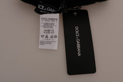 Dolce & Gabbana Black Cashmere Silk Stretch Tights Stockings