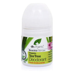 Roll-On Deodorant Dr.Organic DR00145 Tea tree 50 ml