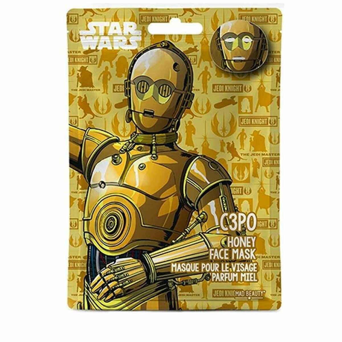 Masque facial Mad Beauty Star Wars C3PO Miel (25 ml)