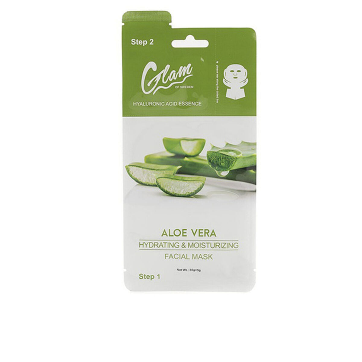 Masque facial Glam Of Sweden Aloe Vera