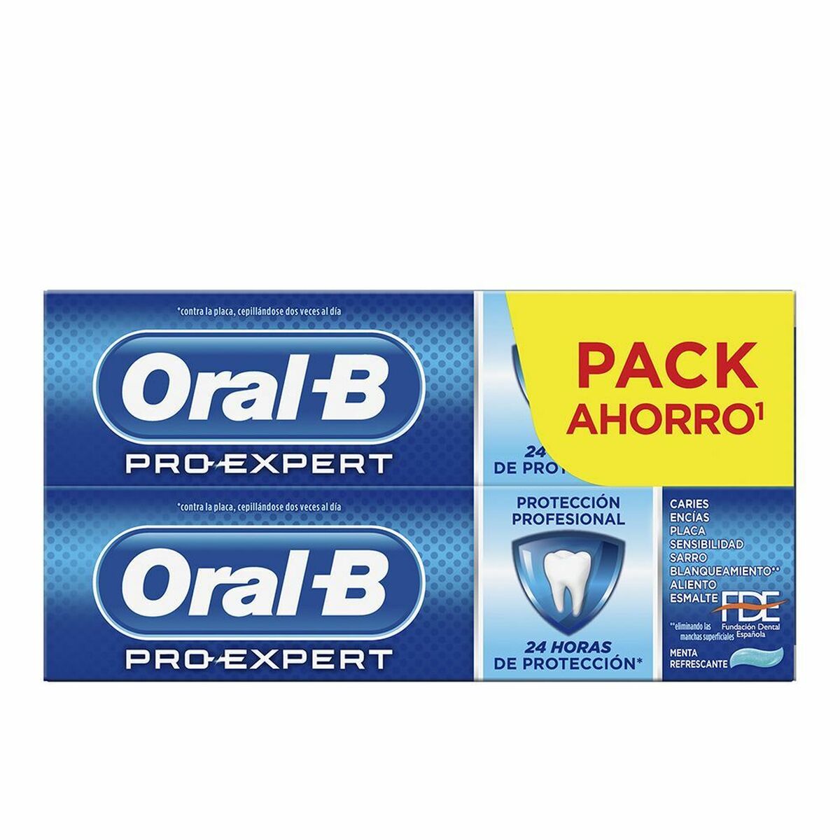 Toothpaste Multiprotection Oral-B Expert Proteccion Profesional Dentífrico 75 ml (2 x 75 ml)