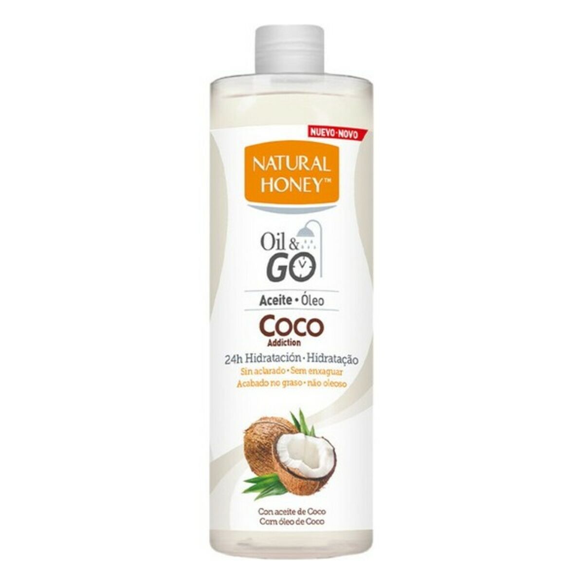 Huile corporelle Oil & Go Natural Honey Coco Addiction Oil Go Hydratant Coco 300 ml