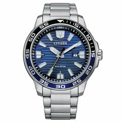 Men's Watch Citizen AW1525-81L Silver Blue