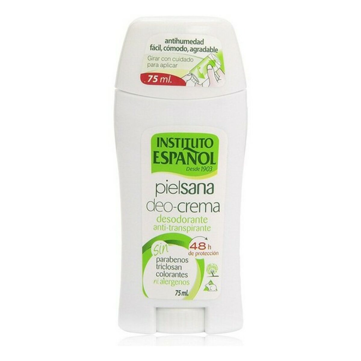 Cream Deodorant Piel Sana Instituto Español (75 ml)