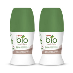 Déodorant Roll-On BIO NATURAL 0% INVISIBLE Byly BF-8411104045187_Vendor (2 pcs) (50 ml)