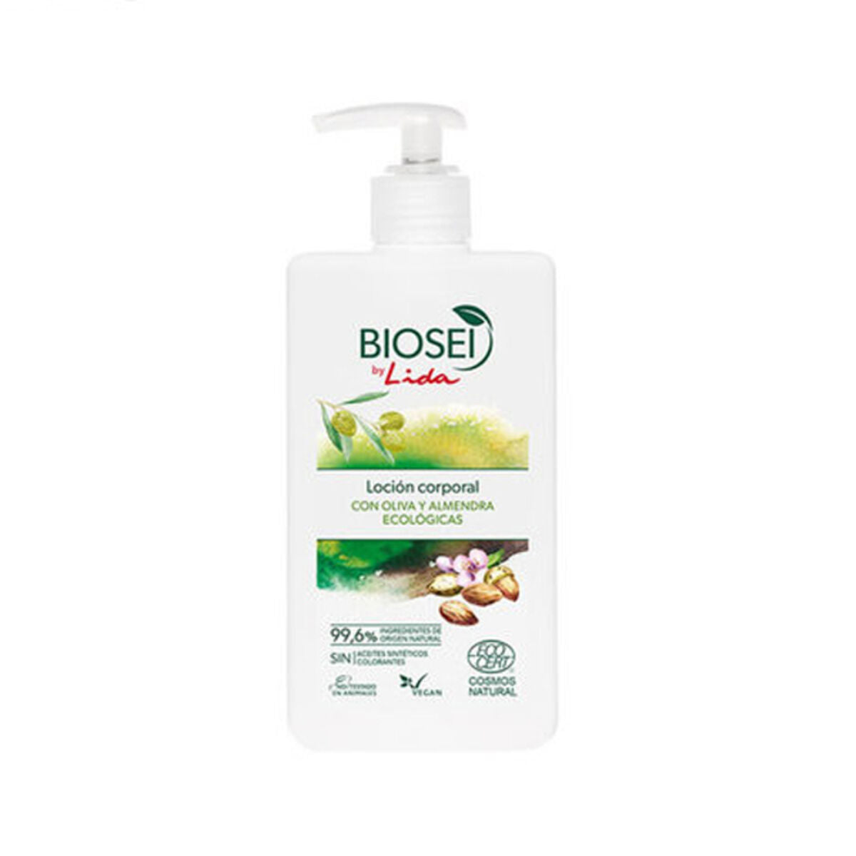 Lotion hydratante Biosei Oliva Lida Biosei Oliva Almendras Ecocert (250 ml) 250 ml