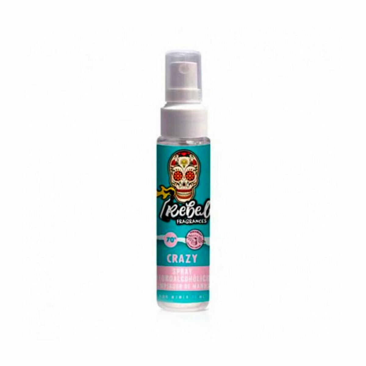 Sterilising Hand Lotion Rebel Crazy Spray 30 ml (75 ml)