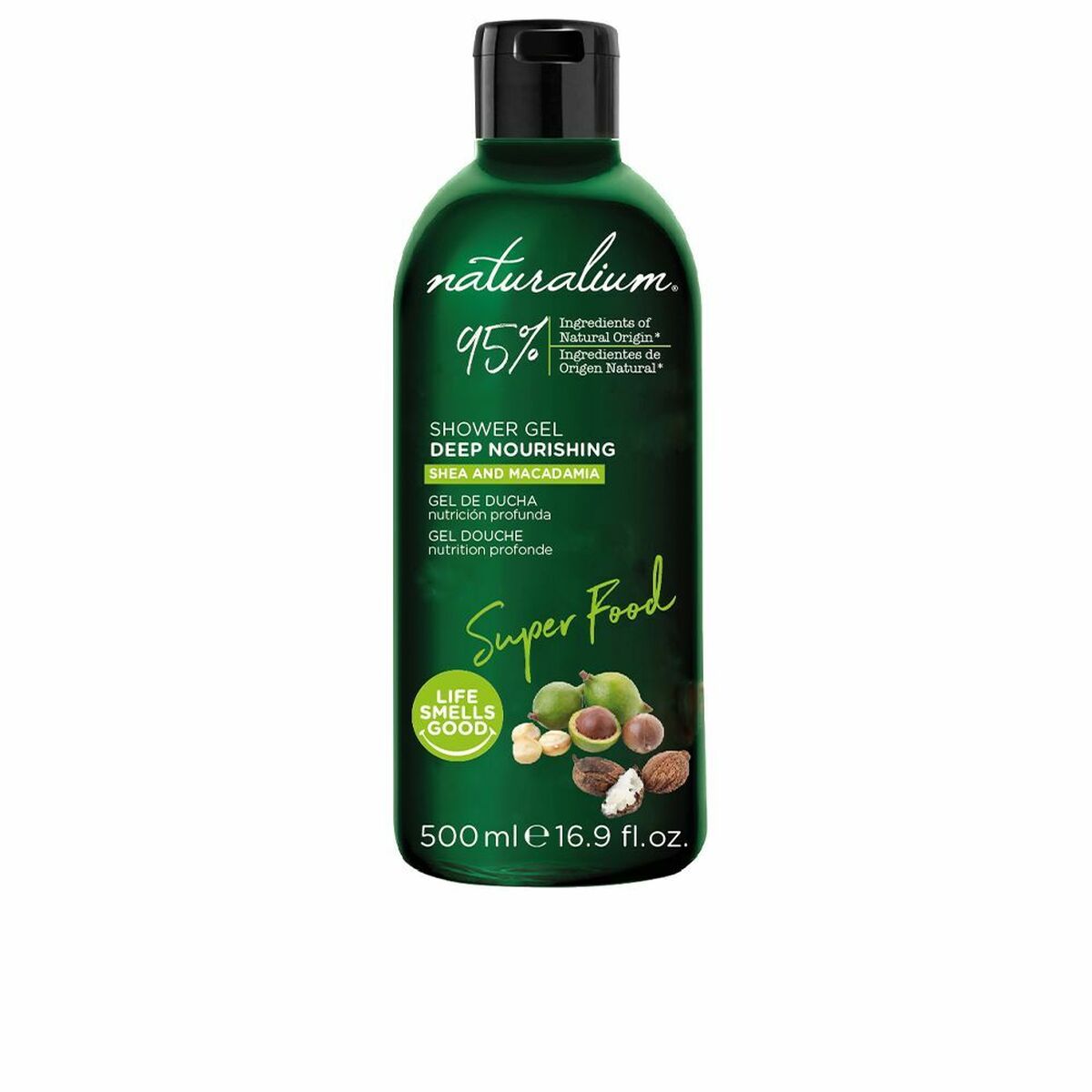 Shower Gel Naturalium Super Food Macadamia (500 ml)