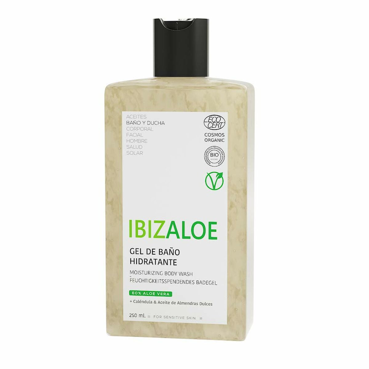 Gel Douche Hydratant Ibizaloe Aloe Vera 250 ml