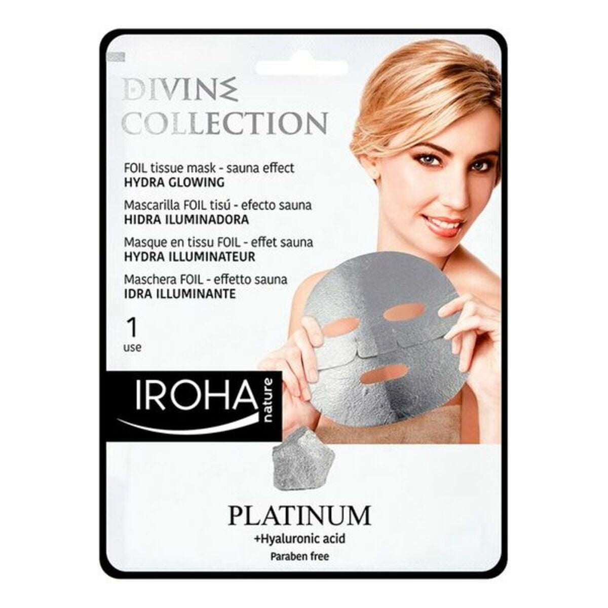 Masque facial Platinum Iroha Platinum