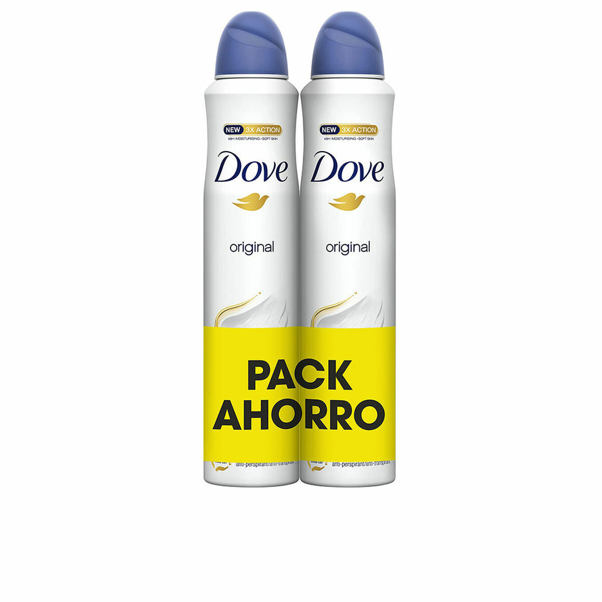 Spray Deodorant Dove Original 2 Units 200 ml