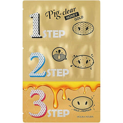 Masque antipores Holika Holika Pig Clear Honey Gold 3 Step