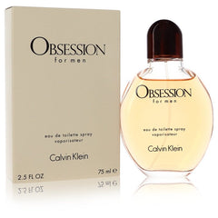 OBSESSION by Calvin Klein Eau De Toilette Spray 2.5 oz for Men