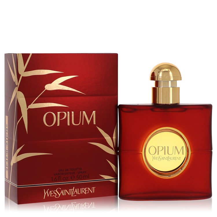 Opium by Yves Saint Laurent Eau De Toilette Spray (New Packaging) 1.6 oz for Women