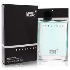 Presence by Mont Blanc Eau De Toilette Spray 2.5 oz for Men