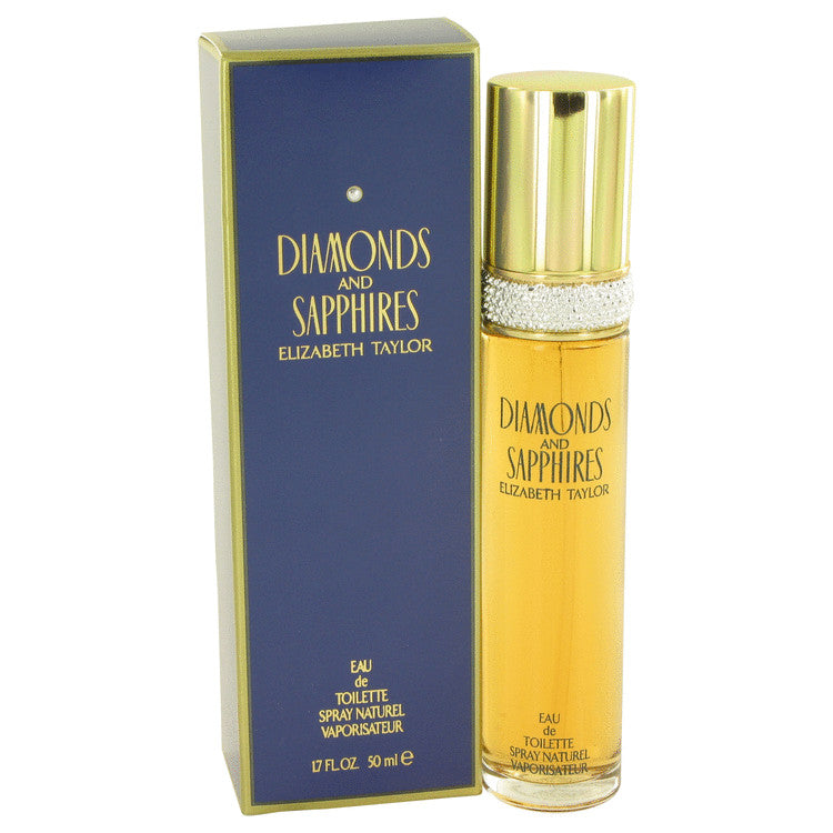 DIAMONDS & Sapphires by Elizabeth Taylor Eau De Toilette Spray 1.7 oz for Women