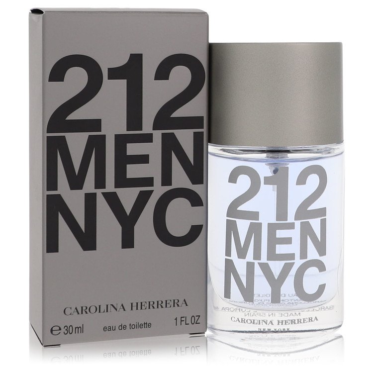 212 by Carolina Herrera Eau De Toilette Spray (New Packaging) 1 oz for Men