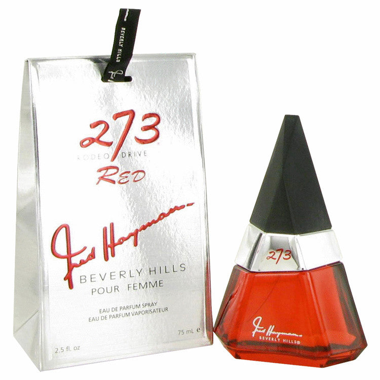273 Red by Fred Hayman Eau De Parfum Spray 2.5 oz for Women