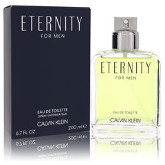 ETERNITY by Calvin Klein Eau De Toilette Spray 6.7 oz for Men