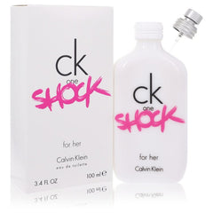 CK One Shock by Calvin Klein Eau De Toilette Spray 3.4 oz for Women