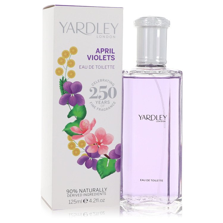 April Violets by Yardley London Eau De Toilette Spray 4.2 oz for Women
