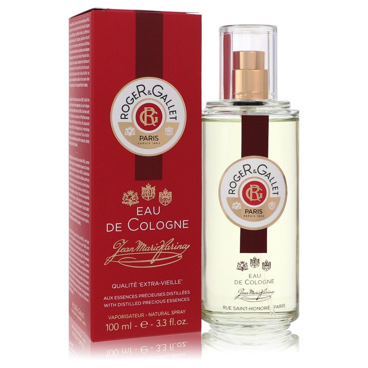 Jean Marie Farina Extra Vielle by Roger & Gallet Eau De Cologne Spray (Unisex) 3.3 oz for Men