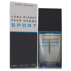 L'eau D'Issey Pour Homme Sport by Issey Miyake Eau De Toilette Spray 3.4 oz for Men