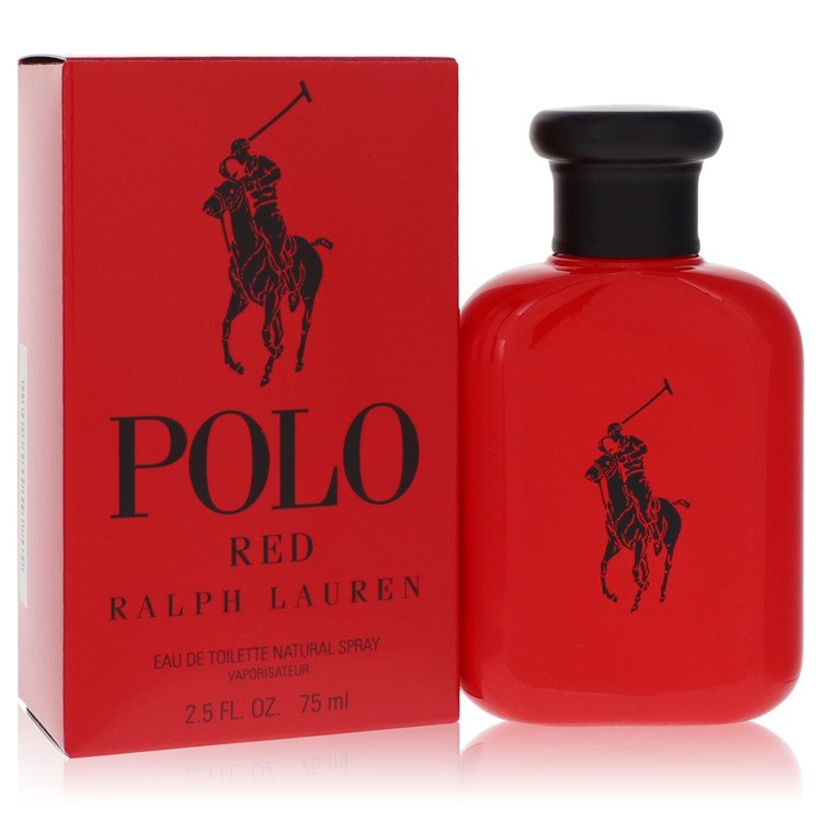 Polo Red by Ralph Lauren Eau De Toilette Spray 2.5 oz for Men