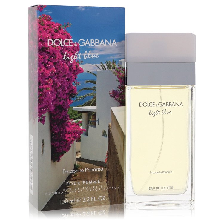 Light Blue Escape to Panarea by Dolce & Gabbana Eau De Toilette Spray 3.3 oz for Women
