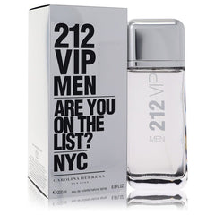 212 Vip by Carolina Herrera Eau De Toilette Spray 6.7 oz for Men